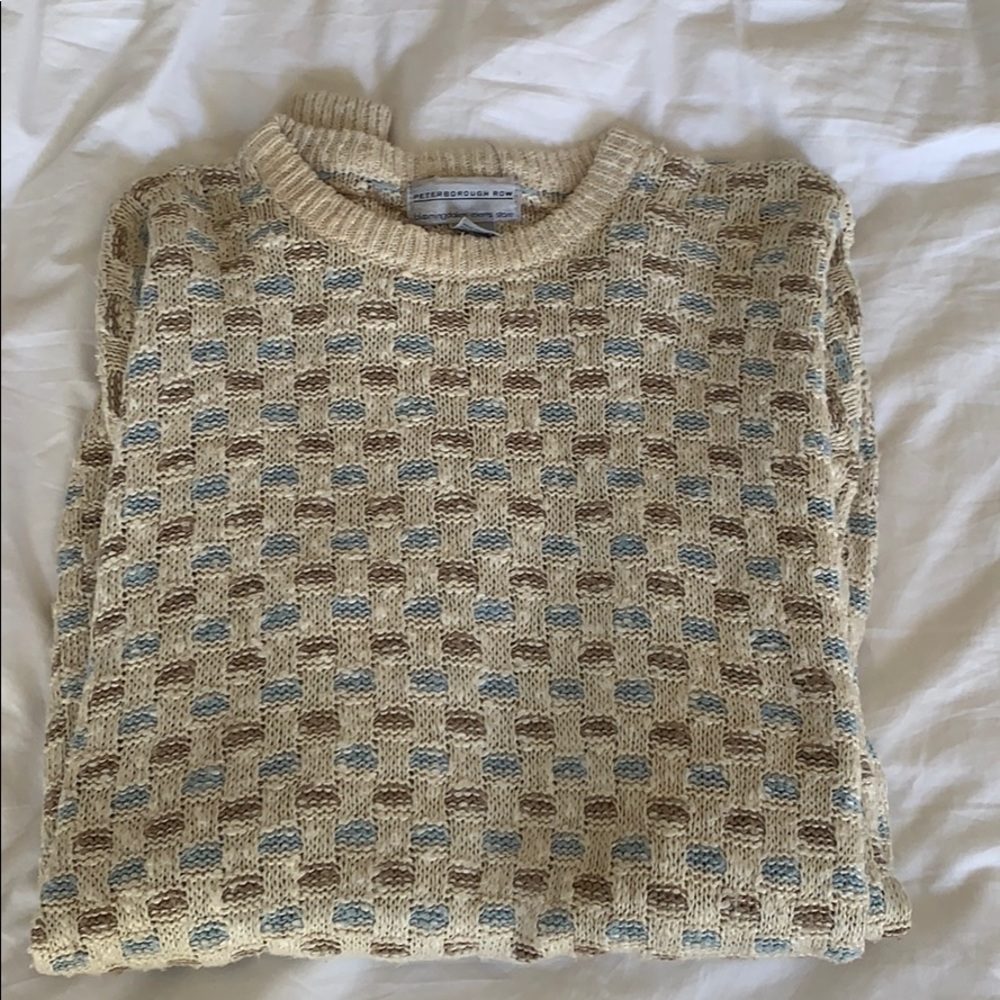 Cotton sweater